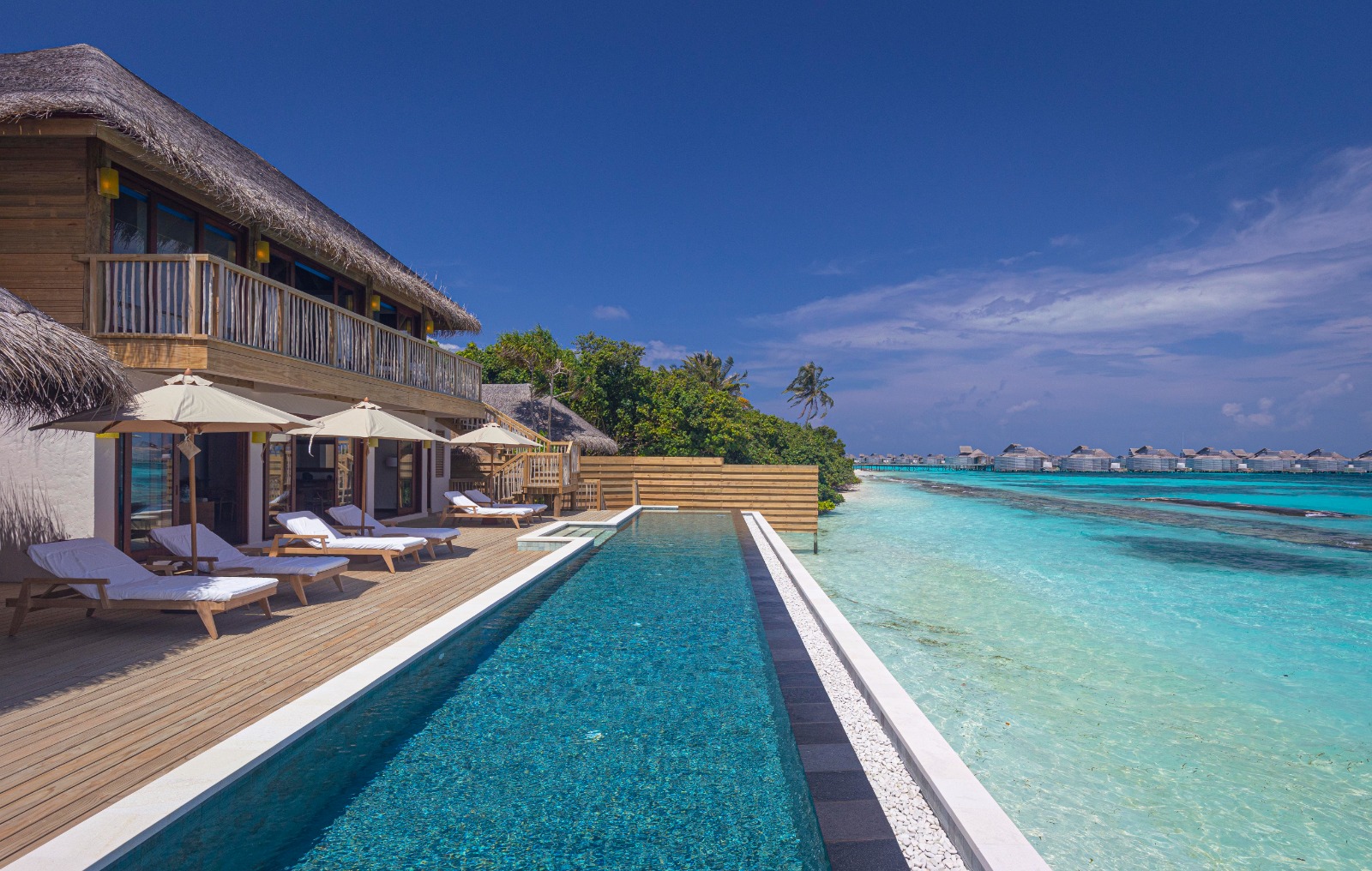 The Retreat - Three Bedroom Pool & Deck View - Six Senses Laamu